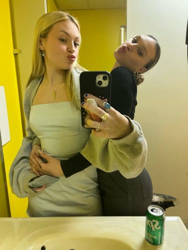 Customer photo review of .925 silver key to love & happiness