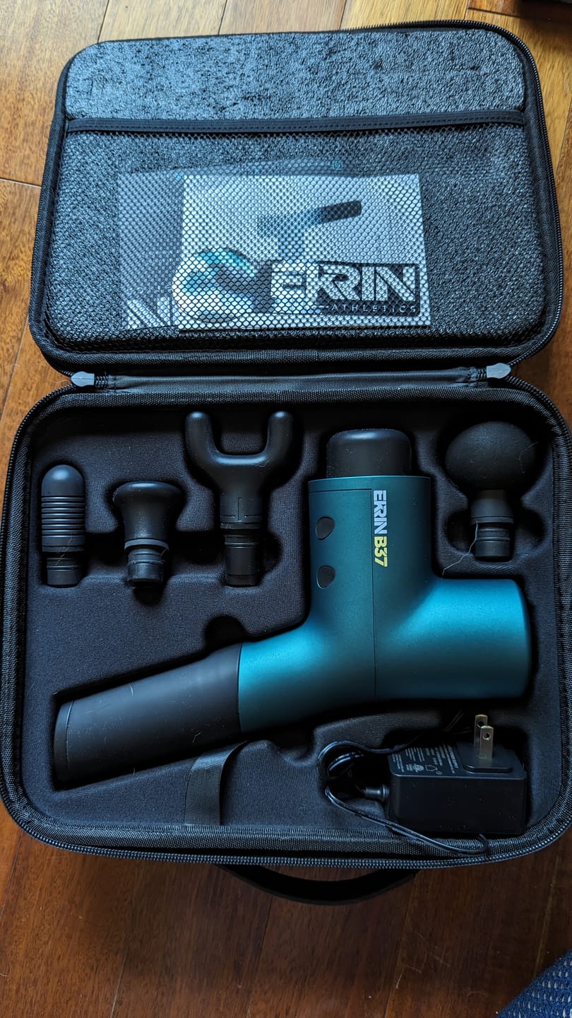 Customer photo review of B37 Percussion Massager