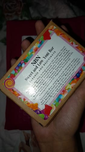 Customer photo review of Sweet and Low Yoni Bar
