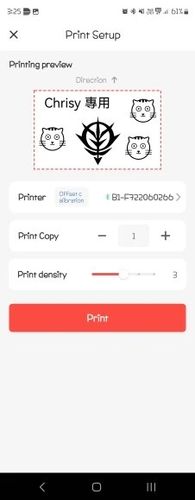 Customer photo review of B1 2 Inch Inkless Label Maker with Tape - Create Professional Labels with Ease
