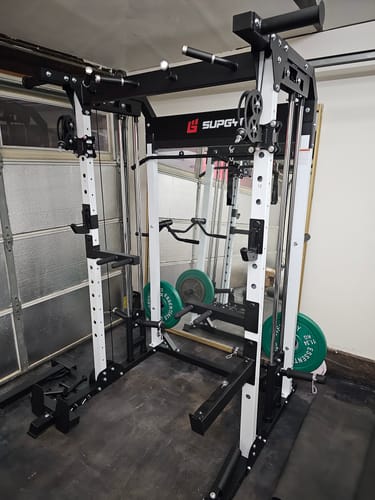 Customer photo review of Major Fitness F22 All-In-One Home Gym Power Rack