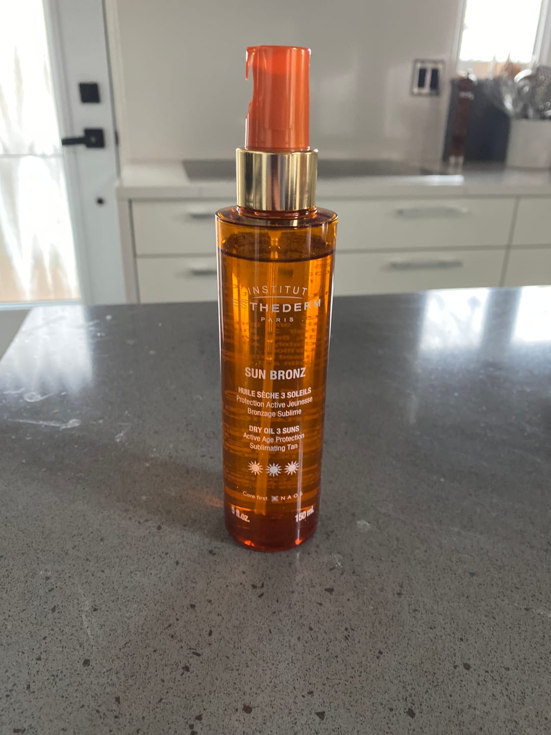 Customer photo review of Sun Bronz - Huile Sèche Corps 3 Soleils