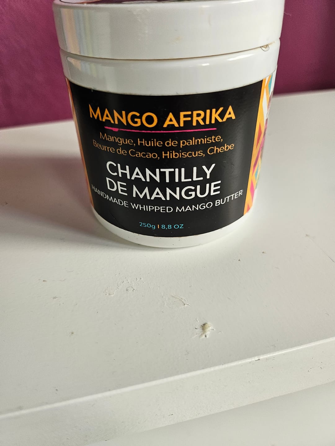 Customer photo review of Chantilly de Mangue - MANGO AFRIKA