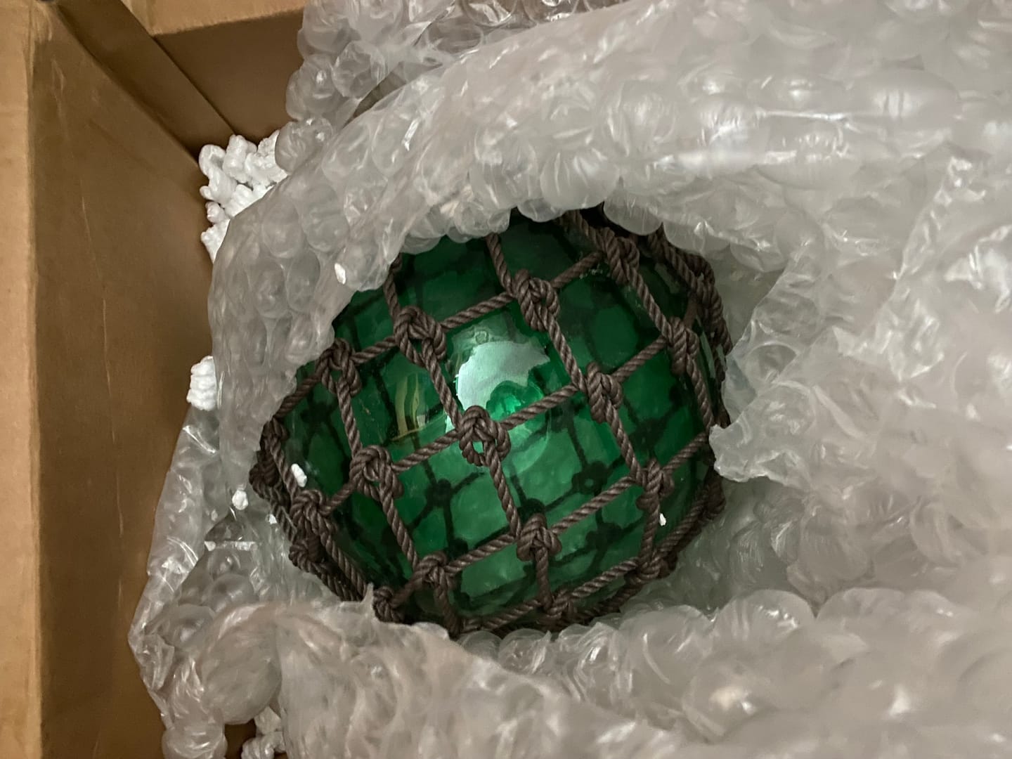 Customer photo review of Glass Floats - Authentic Seaglass Floats