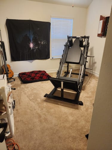 Customer photo review of Leg Press & Hack Squat Machine DD06