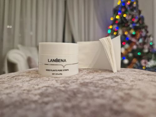 Customer photo review of Masque anti points noirs + 60 bandes offertes