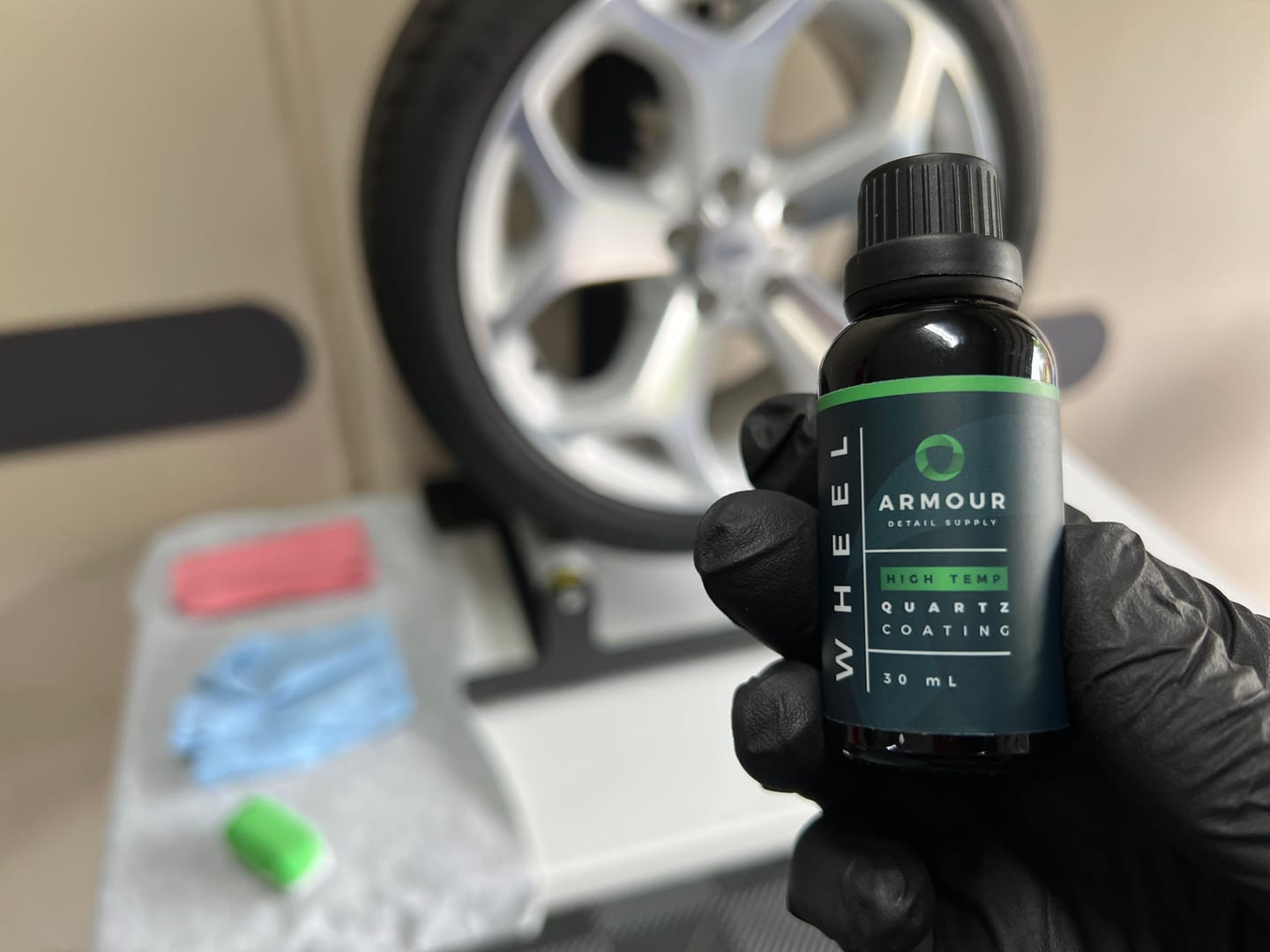 Customer photo review of Wheel Coating