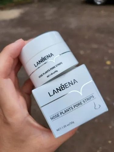 Customer photo review of Masque anti points noirs + 60 bandes offertes