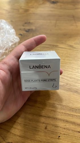 Customer photo review of Masque anti points noirs + 60 bandes offertes