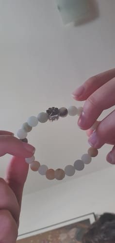 Customer photo review of Polar Bear Tracking bracelet