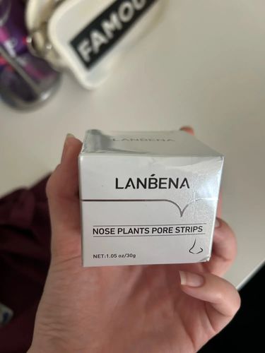 Customer photo review of Masque anti points noirs + 60 bandes offertes