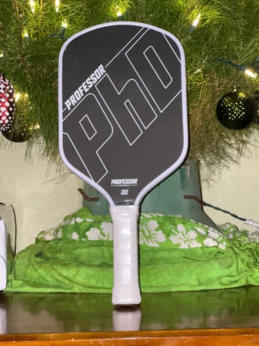 Customer photo review of White PhD 16MM Raw Carbon Super Spin Paddle