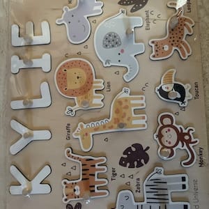 Customer photo review of Name Board Jungle Theme