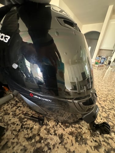 Customer photo review of Scorpion EXO-R420 Camera Mount