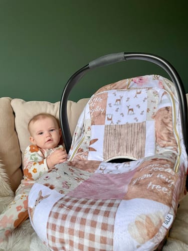 Customer photo review of Winter - Woodsy Fawn Quilt