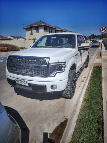 Customer photo review of Ópticos  F150 años 2009 al 2014 con barra secuencial LED