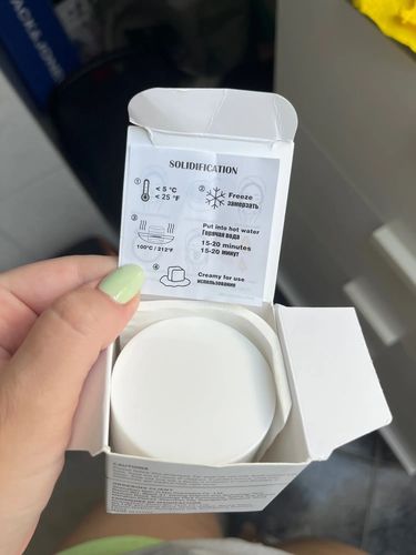 Customer photo review of Masque anti points noirs + 60 bandes offertes