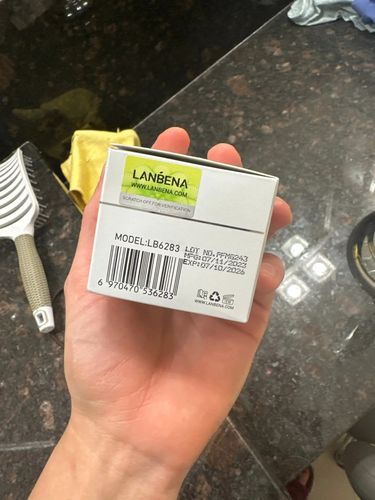 Customer photo review of Masque anti points noirs + 60 bandes offertes