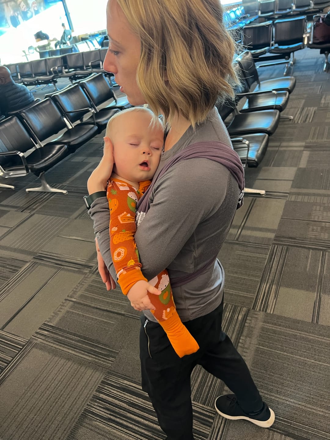 Customer photo review of grown up nursing long sleeve
