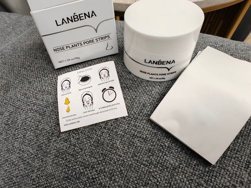 Customer photo review of Masque anti points noirs