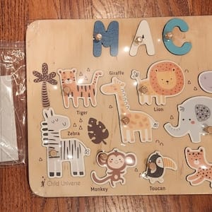 Customer photo review of Name Board Jungle Theme