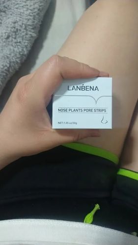 Customer photo review of Masque anti points noirs + 60 bandes offertes