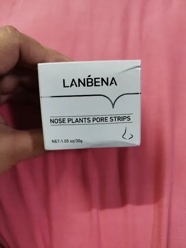 Customer photo review of Masque anti points noirs + 60 bandes offertes