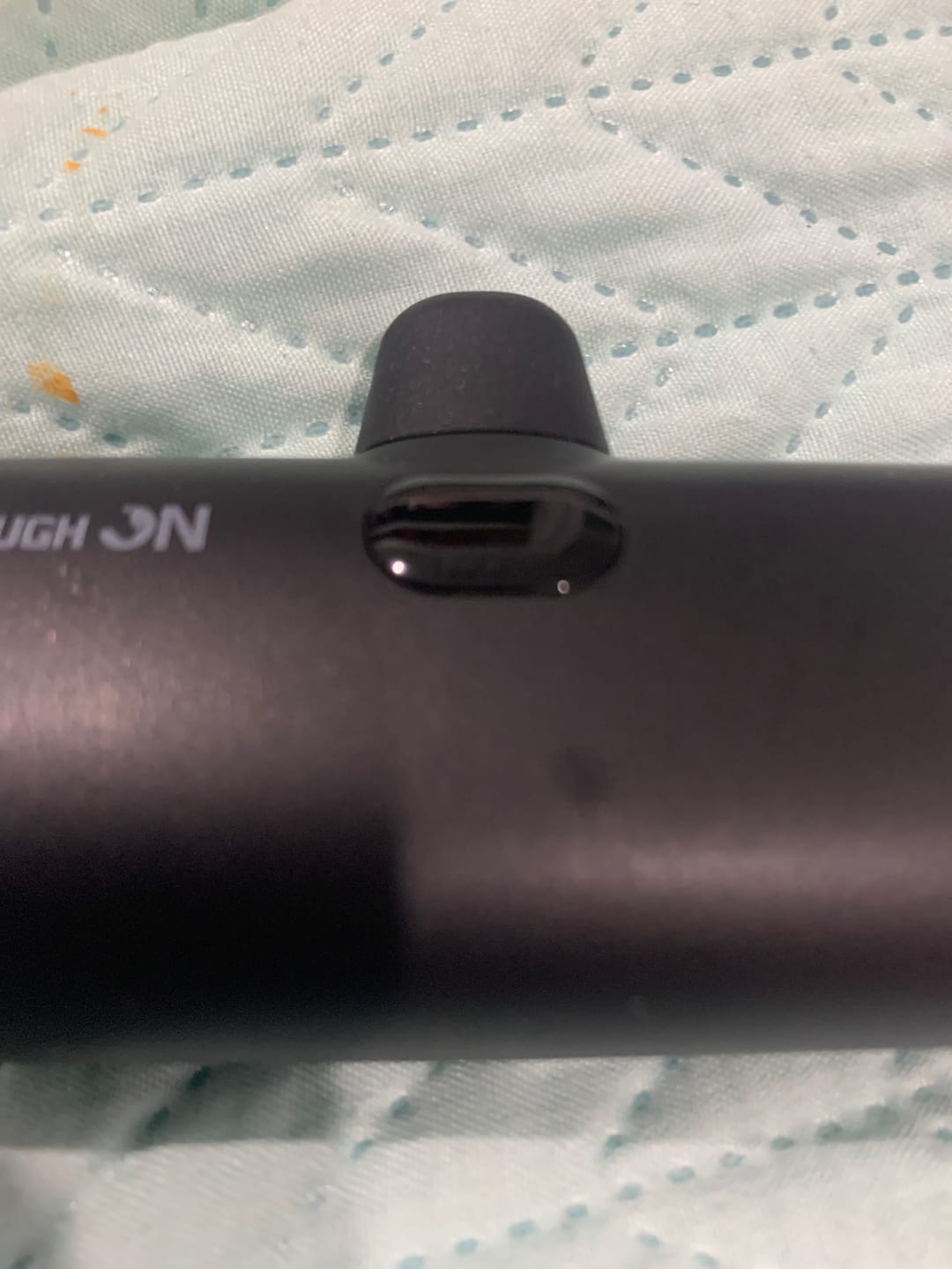 Customer photo review of Tough On Mini Portable Charger 5000mAh Power Bank USB C Charging for Samsung Android iPhone 15 Series