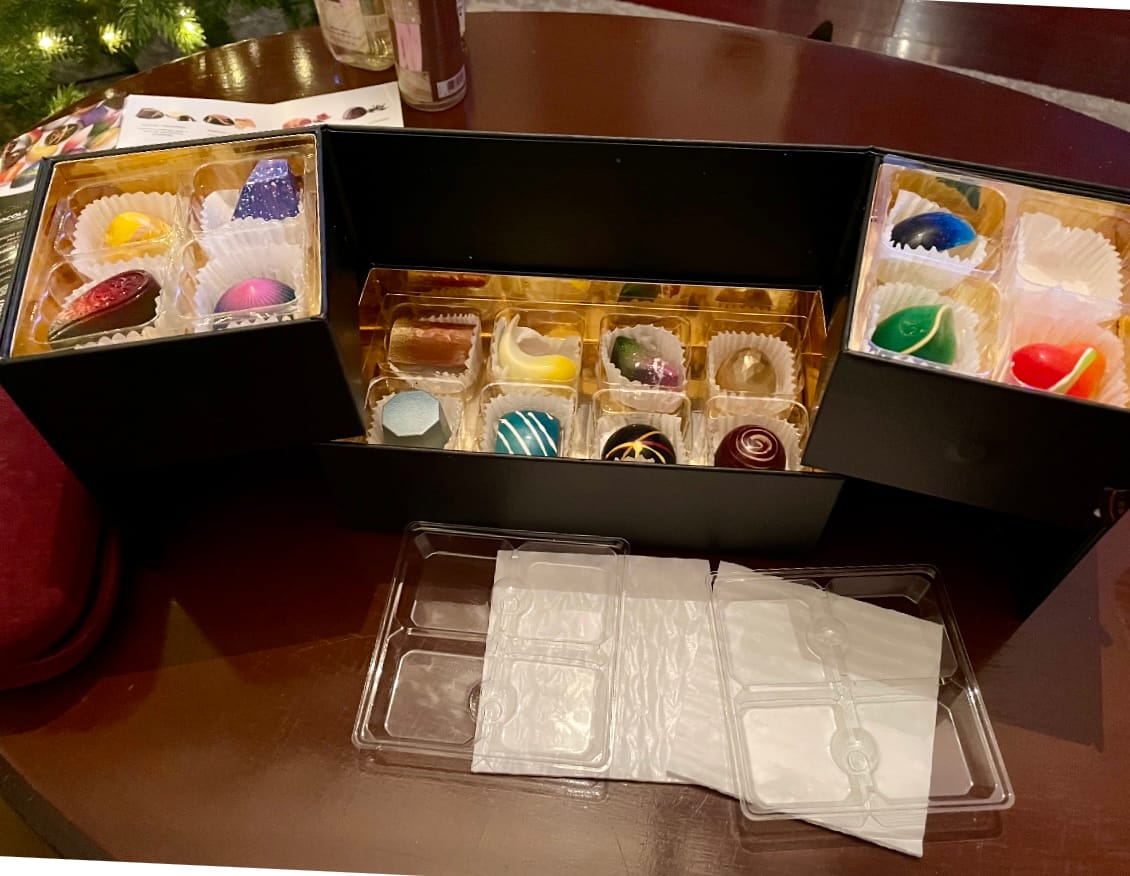 Customer photo review of Signature Chocolate Tasting Gift Set