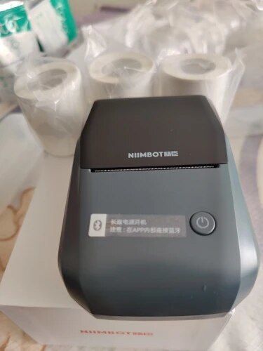 Customer photo review of B1 2 Inch Inkless Label Maker with Tape - Create Professional Labels with Ease