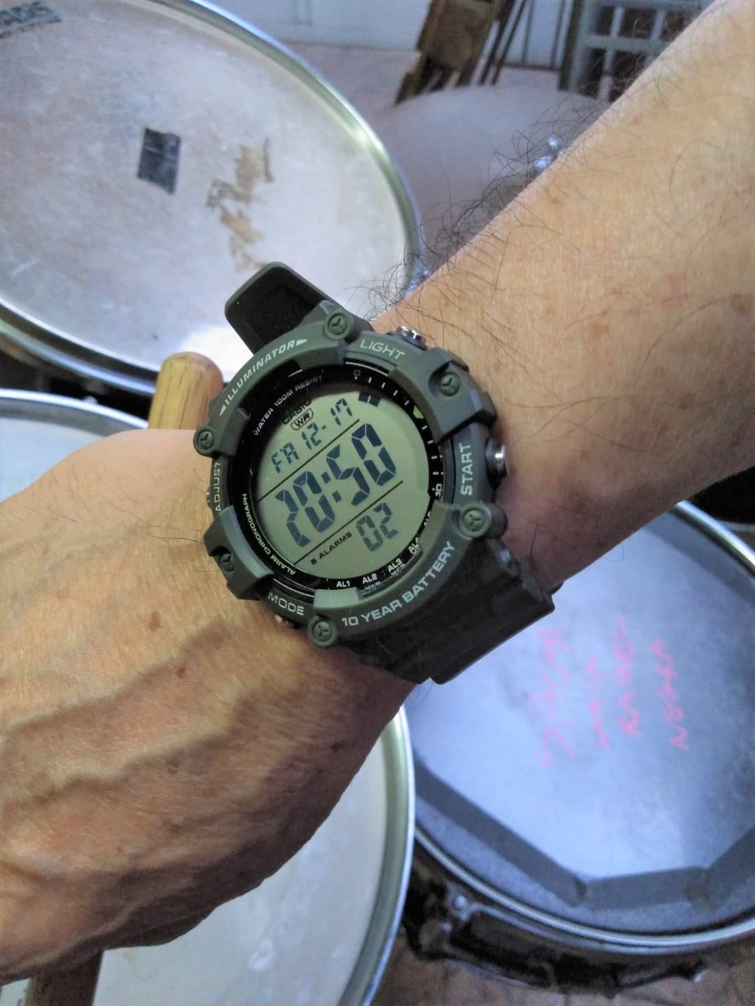 Customer photo review of Reloj Casio Vintage AE-1500WHX-3AVDF Verde