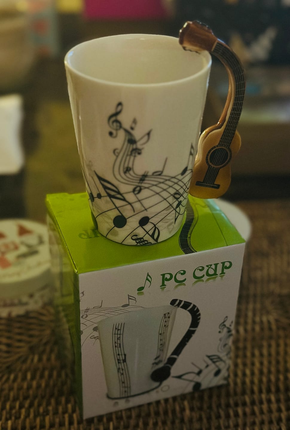 Customer photo review of Originelle Tasse – Gitarre