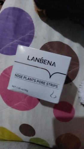 Customer photo review of Masque anti points noirs + 60 bandes offertes