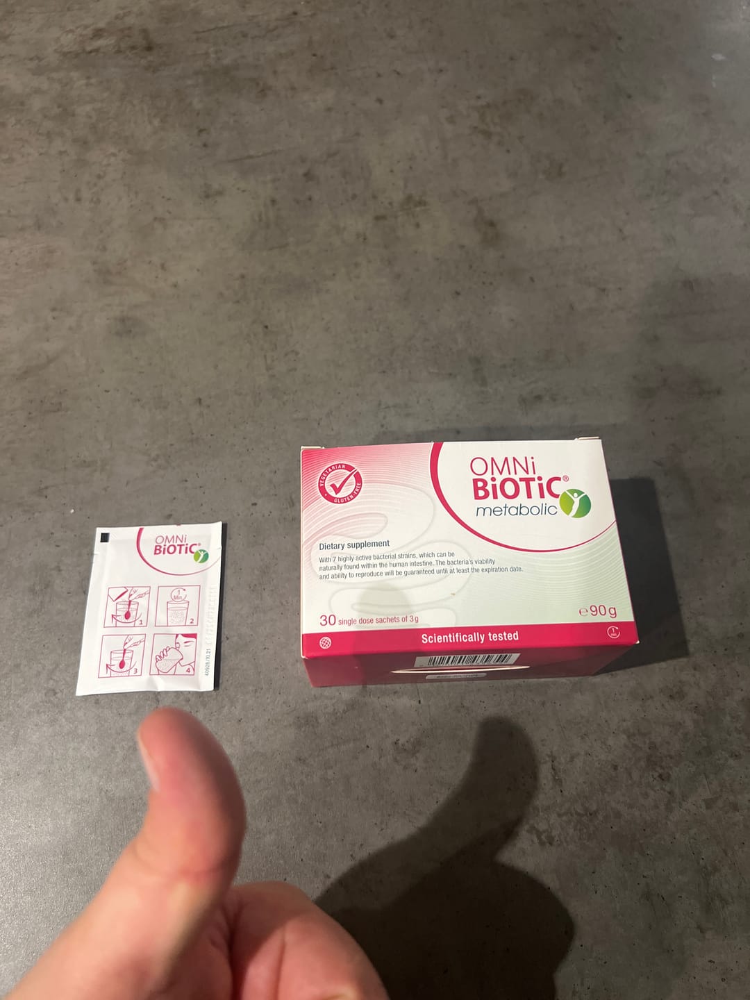 Customer photo review of OMNi-BiOTiC® metabolic INT