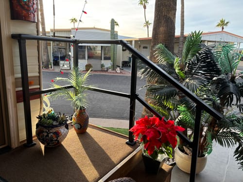 Customer photo review of Top Rail Oval Connectors - Pivot Able 180° Adjustable