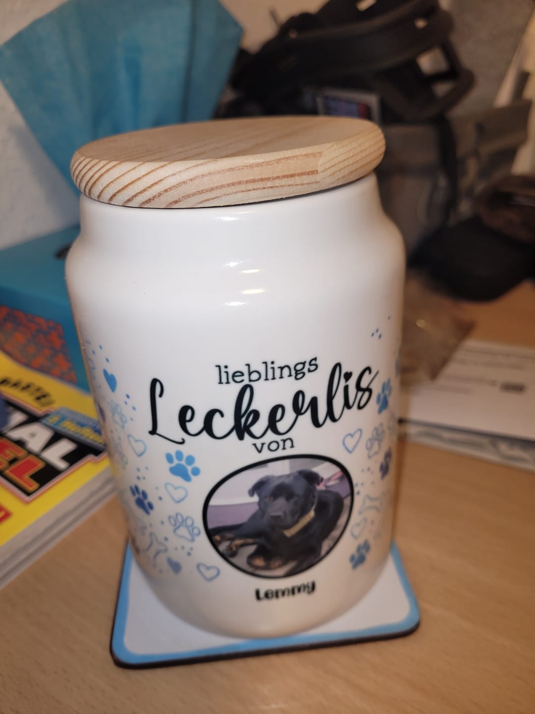 Customer photo review of Lieblings Leckerli - Individuelle Leckerlidose