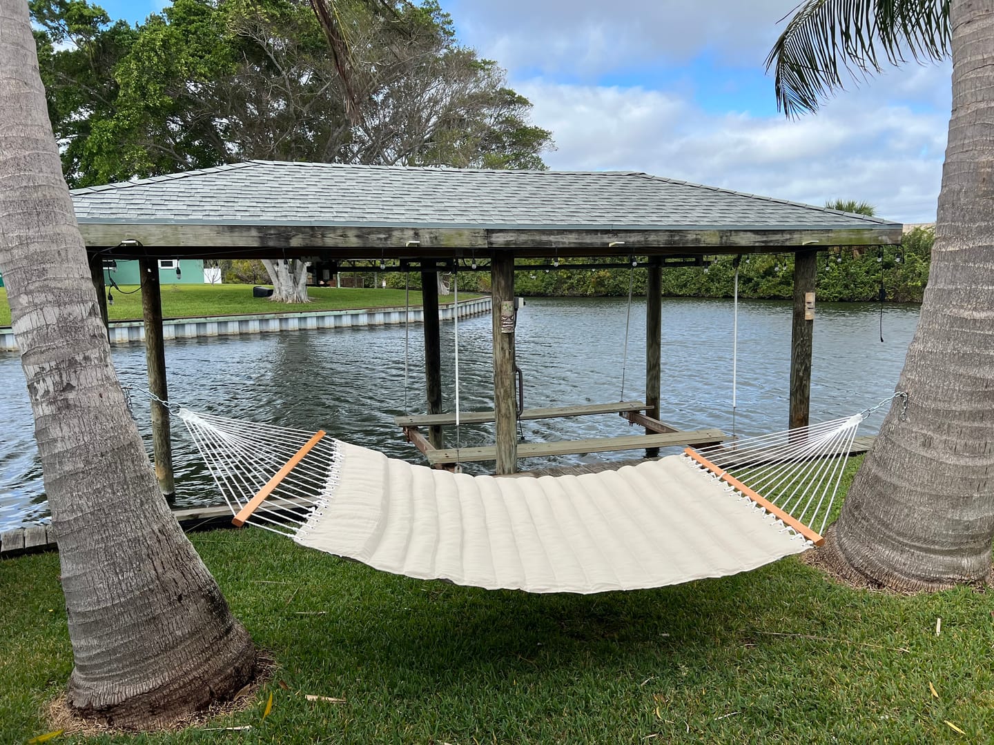Customer photo review of QUICK SHIP - Original Large Hammock