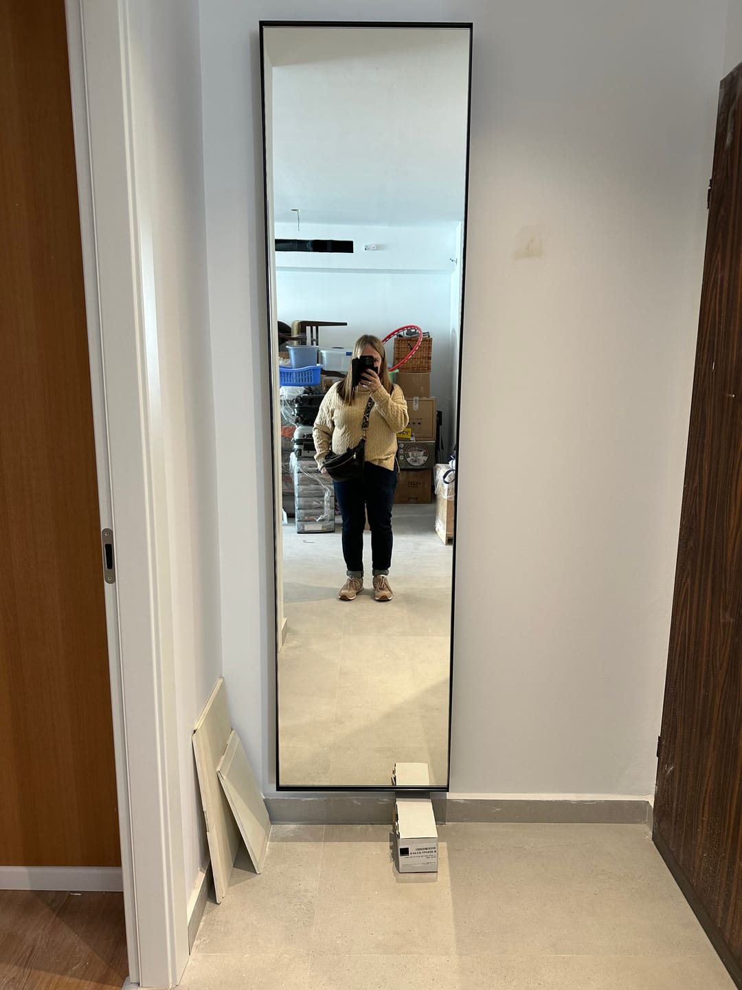 Customer photo review of מראה עמוקה לארון חשמל