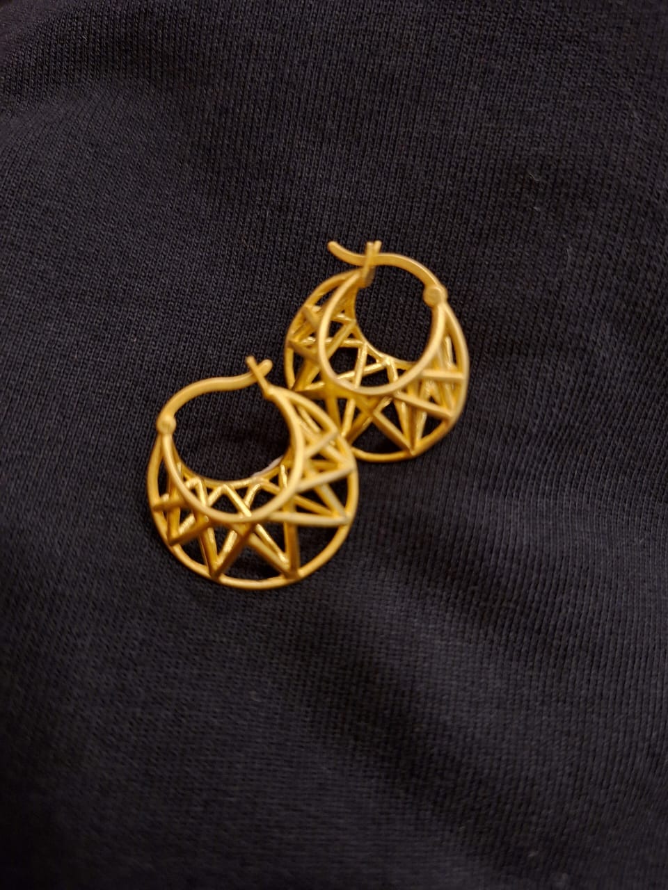 Customer photo review of Difference Earrings