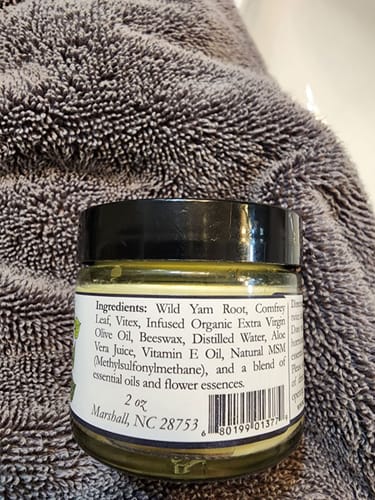 Customer photo review of ProMeno Women's Wild Yam Cream