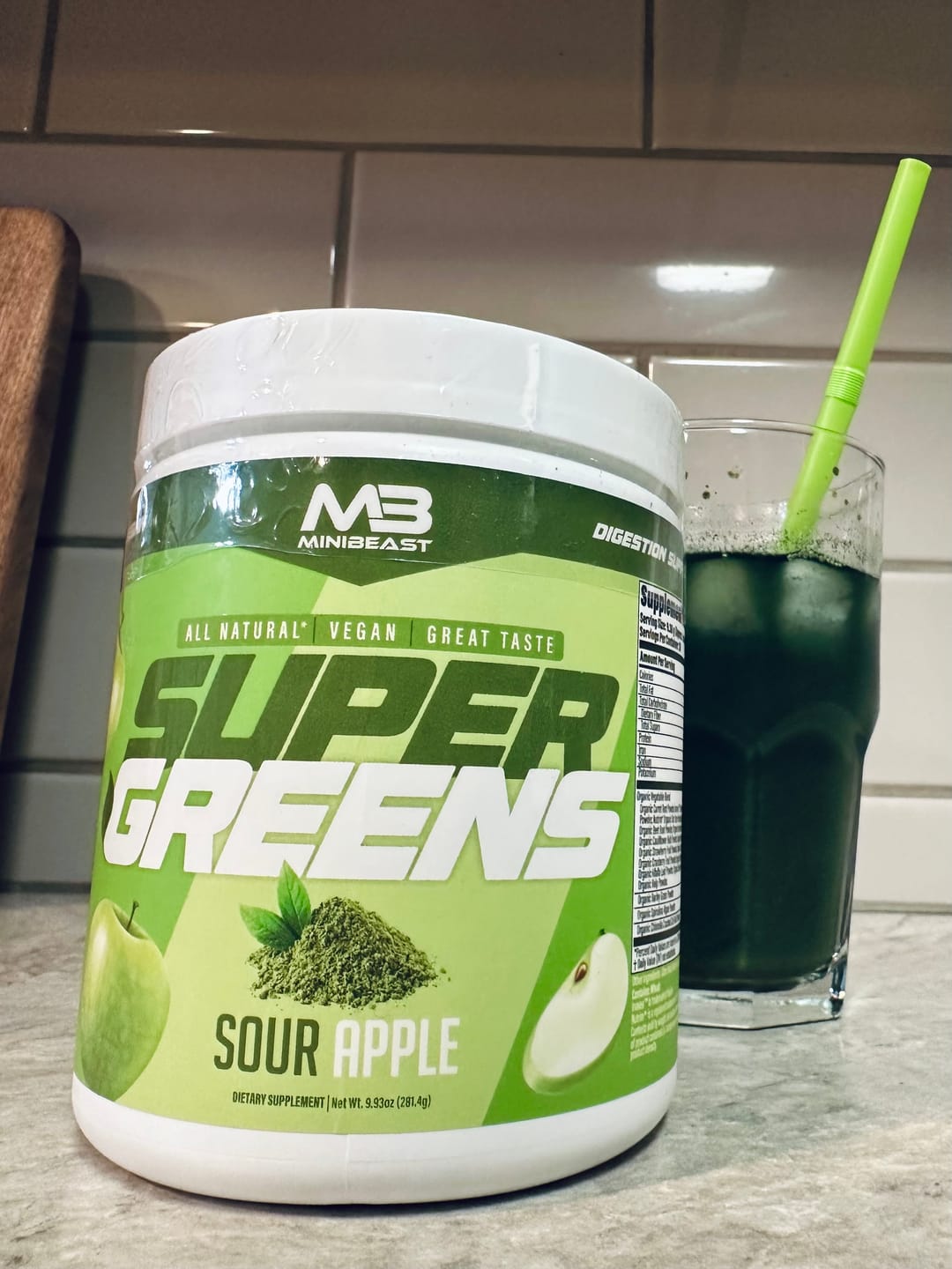 Customer photo review of Super Greens