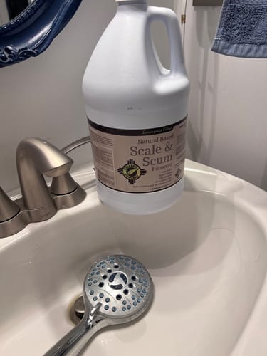 Customer photo review of Natural Based Cleaner - 3 scents/Sprayer not included