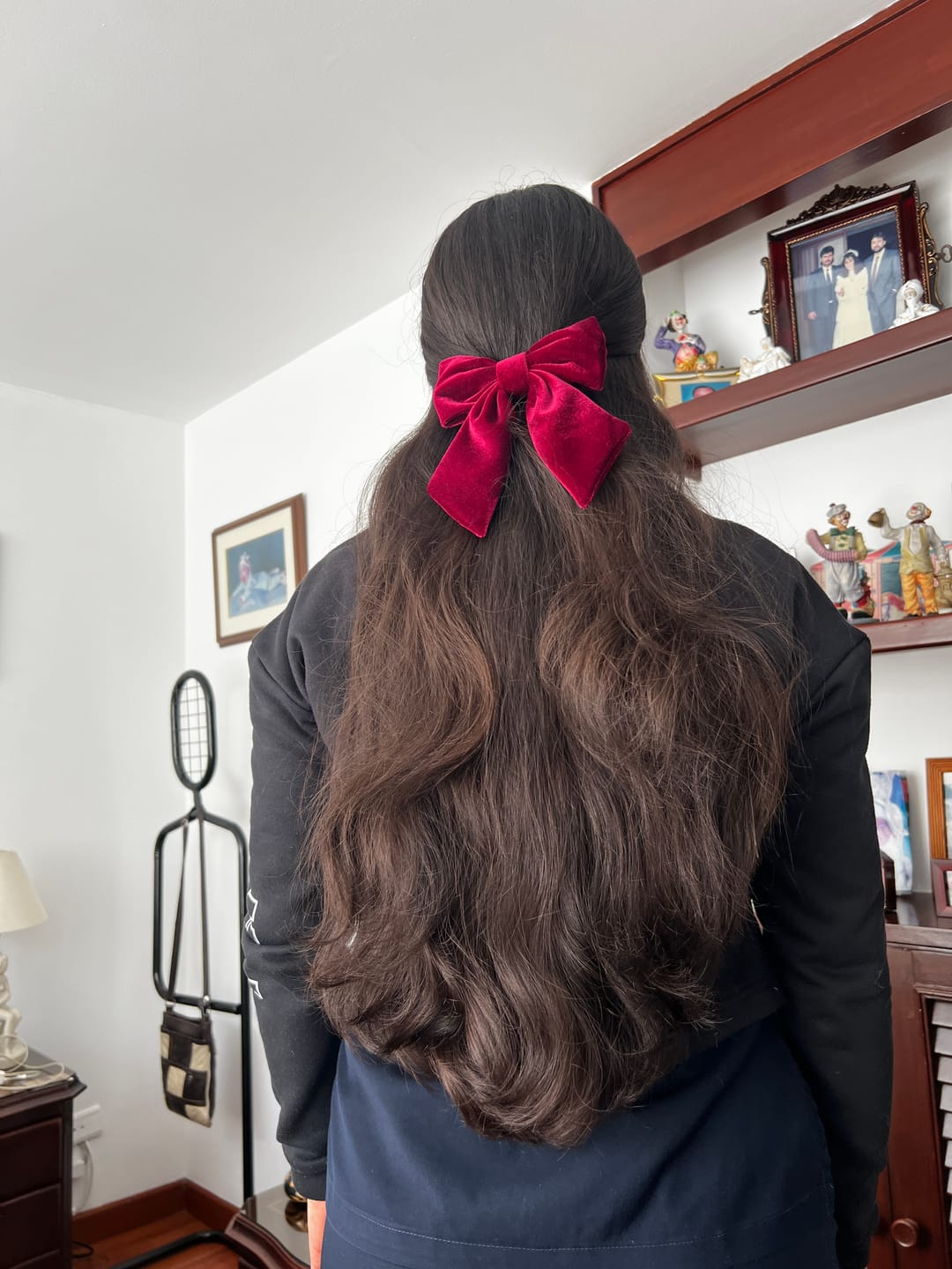 Customer photo review of MOÑO - MINI LARGE VELVET BOWS