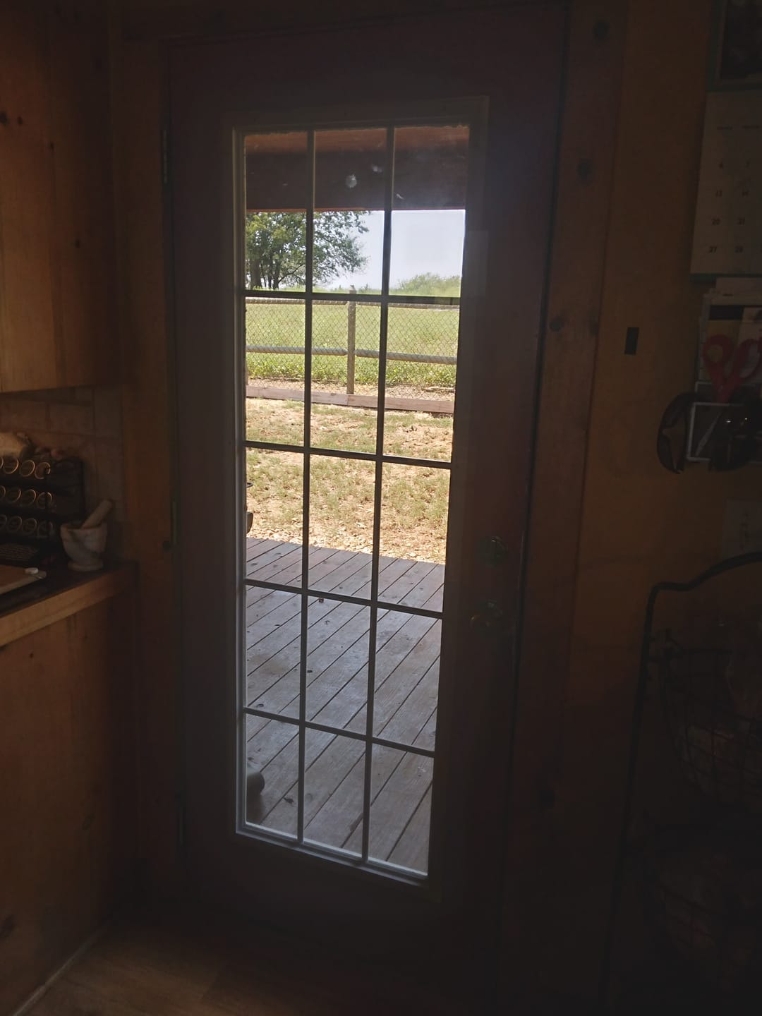 Customer photo review of Grills Between Glass 15 Lite Glass and Frame Kit (Full Lite)