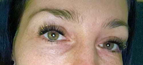 Customer photo review of Star Dust - Accent Lashes