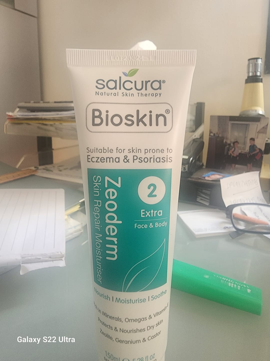 Customer photo review of Bioskin Zeoderm Skin Repair Moisturiser