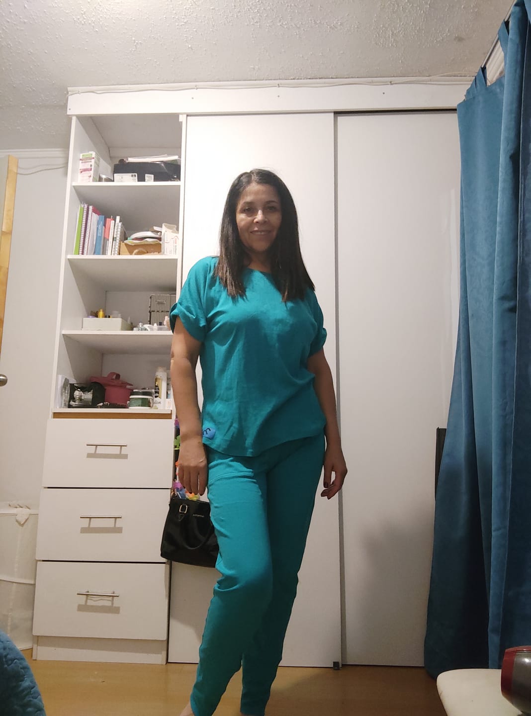 Customer photo review of Nyde Manga Corta - Polera y Pantalón Pima