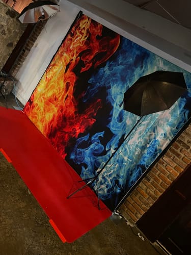 Customer photo review of Custom Fabric Backdrop for Birthday&Baby Shower&Wedding& Any Event Decorations