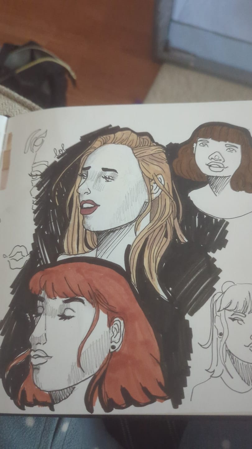 Customer photo review of Ohuhu Marker Pads Art Sketchbooks for Markers, 2 Pack