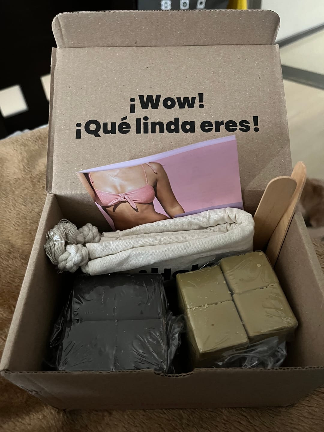 Customer photo review of Kit de refill de cera con envío gratis mx